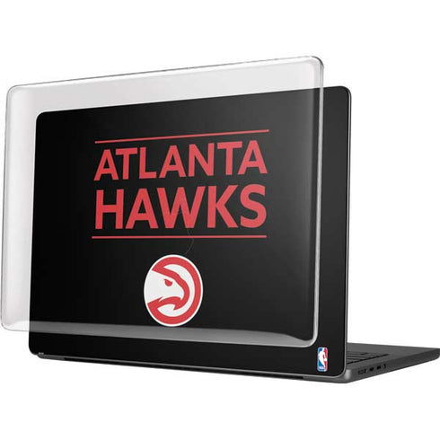 NBA Atlanta Hawks Standard - Black MacBook Pro 14in (2021-24) Case plus Skin