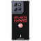NBA Atlanta Hawks Standard - Black Moto G Play 5G (2025) Clear Case