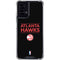 NBA Atlanta Hawks Standard - Black Moto G Power 5G (2024) Clear Case