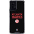 NBA Atlanta Hawks Standard - Black Moto G Power 5G (2024) Clear Case