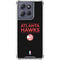 NBA Atlanta Hawks Standard - Black Moto G Stylus 5G (2025) Clear Case