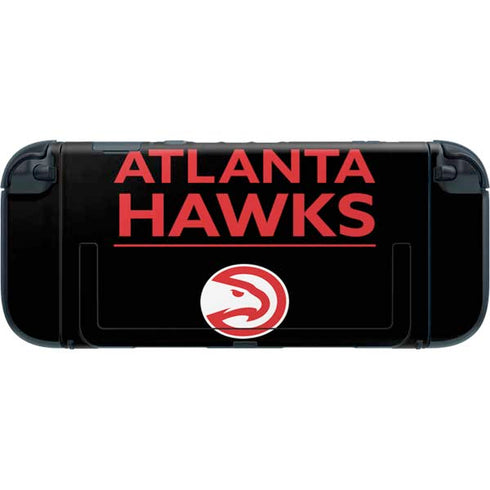 NBA Atlanta Hawks Standard - Black Nintendo Switch 2 (2025) with Joy-Con Skin