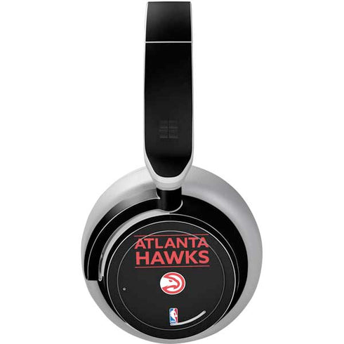 NBA Atlanta Hawks Standard - Black Surface Headphones Skin