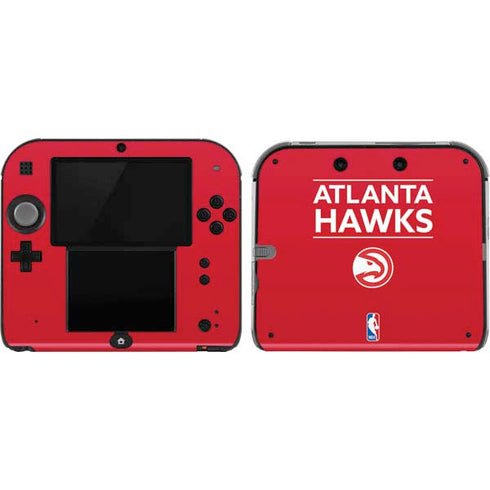 NBA Atlanta Hawks Standard - Red Nintendo 2DS Skin