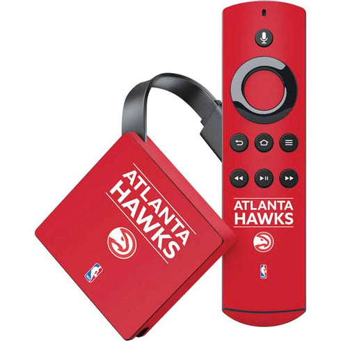 NBA Atlanta Hawks Standard - Red Amazon Fire TV Skin