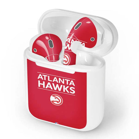 NBA Atlanta Hawks Standard - Red Apple AirPods Skin