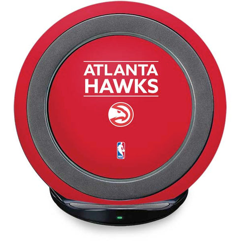 NBA Atlanta Hawks Standard - Red Fast Charge Wireless Charging Stand Skin