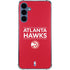 NBA Atlanta Hawks Standard - Red Galaxy A35 5G Clear Case