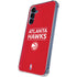 NBA Atlanta Hawks Standard - Red Galaxy A35 5G Clear Case