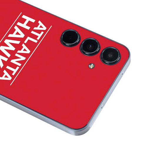 NBA Atlanta Hawks Standard - Red Galaxy A35 5G Skin