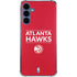 NBA Atlanta Hawks Standard - Red Galaxy A55 5G Clear Case