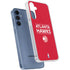 NBA Atlanta Hawks Standard - Red Galaxy A55 5G Clear Case