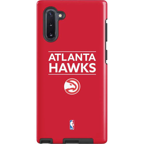 NBA Atlanta Hawks Standard - Red Galaxy Cases