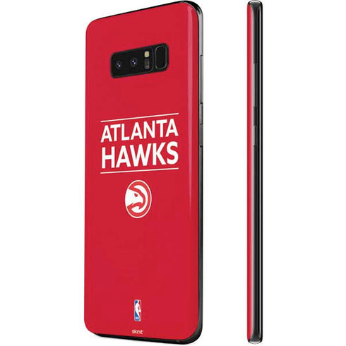 NBA Atlanta Hawks Standard - Red Galaxy Note 8 Skin