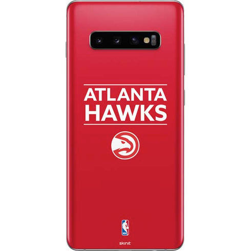 NBA Atlanta Hawks Standard - Red Galaxy S10 Plus Skin