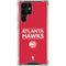 NBA Atlanta Hawks Standard - Red Galaxy S23 Ultra Clear Case