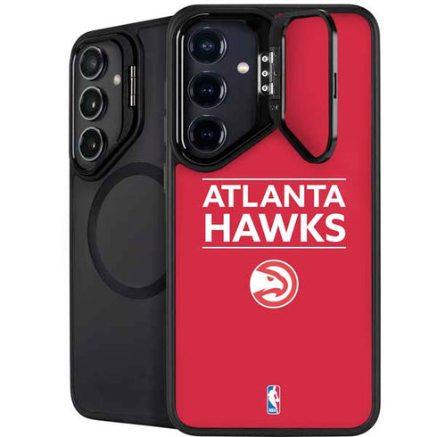 NBA Atlanta Hawks Standard - Red Galaxy S25 Plus Kickstand Case