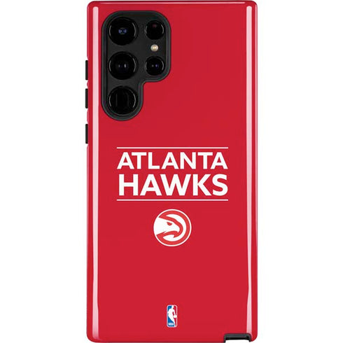 NBA Atlanta Hawks Standard - Red Galaxy Cases