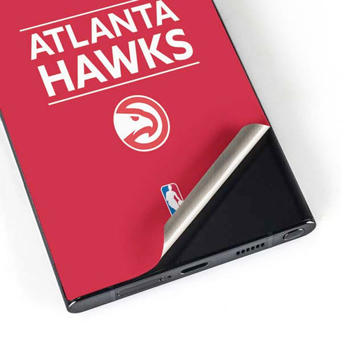 NBA Atlanta Hawks Standard - Red Galaxy S25 Ultra Skin