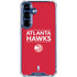 NBA Atlanta Hawks Standard - Red Galaxy S25 Clear Case