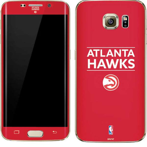 NBA Atlanta Hawks Standard - Red Galaxy S7 Edge Skin