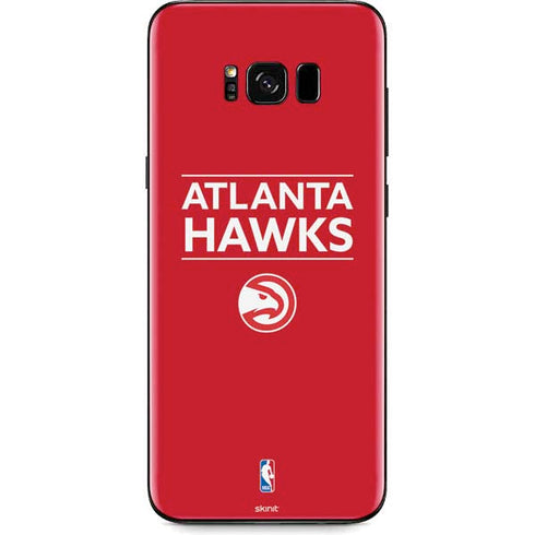 NBA Atlanta Hawks Standard - Red Galaxy S8 Skin
