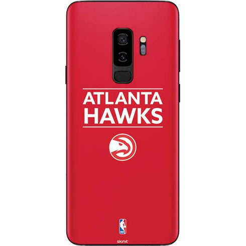 NBA Atlanta Hawks Standard - Red Galaxy S9 Plus Skin