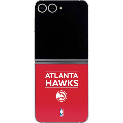 NBA Atlanta Hawks Standard - Red Galaxy Z Flip6 Skin