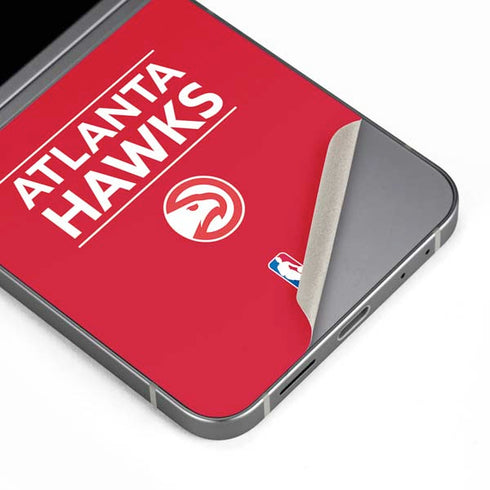 NBA Atlanta Hawks Standard - Red Galaxy Z Flip6 Skin