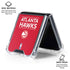 NBA Atlanta Hawks Standard - Red Galaxy Z Flip6 Clear Case