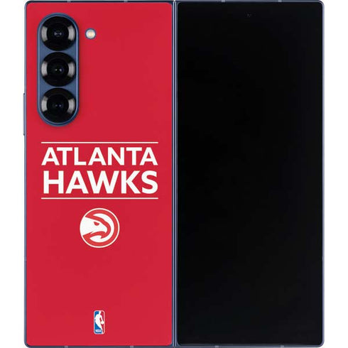 NBA Atlanta Hawks Standard - Red Galaxy Z Fold6 Skin