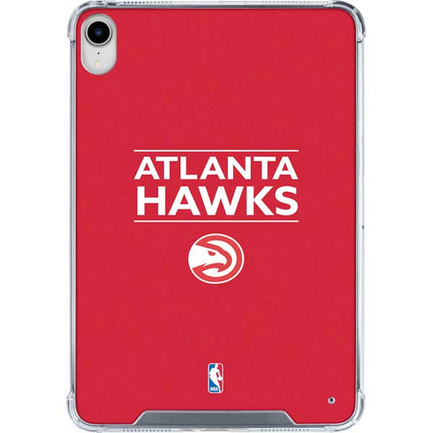 NBA Atlanta Hawks Standard - Red iPad 11th Gen (2025) Clear Case
