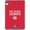 NBA Atlanta Hawks Standard - Red iPad 11th Gen (2025) Clear Case