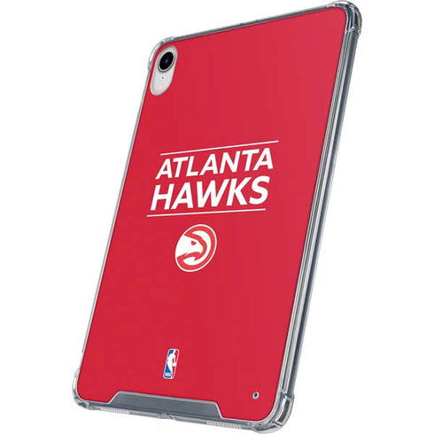 NBA Atlanta Hawks Standard - Red iPad 11th Gen (2025) Clear Case