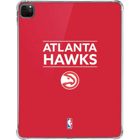 NBA Atlanta Hawks Standard - Red iPad Pro 11in (2024) Clear Case