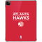 NBA Atlanta Hawks Standard - Red iPad Pro 11in (2024) Clear Case