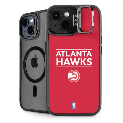NBA Atlanta Hawks Standard - Red iPhone 15 Kickstand Case
