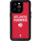 NBA Atlanta Hawks Standard - Red iPhone 15 Pro Waterproof Case