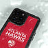 NBA Atlanta Hawks Standard - Red iPhone 15 Pro Waterproof Case