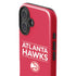 NBA Atlanta Hawks Standard - Red iPhone 16 Plus Impact Case