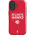 NBA Atlanta Hawks Standard - Red iPhone 16 Plus Magsafe Impact Case