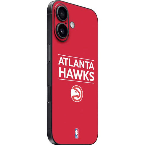NBA Atlanta Hawks Standard - Red iPhone 16 Skin