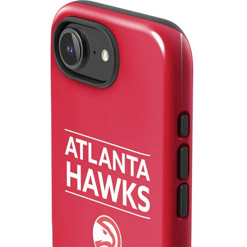 NBA Atlanta Hawks Standard - Red iPhone 16e Impact Case