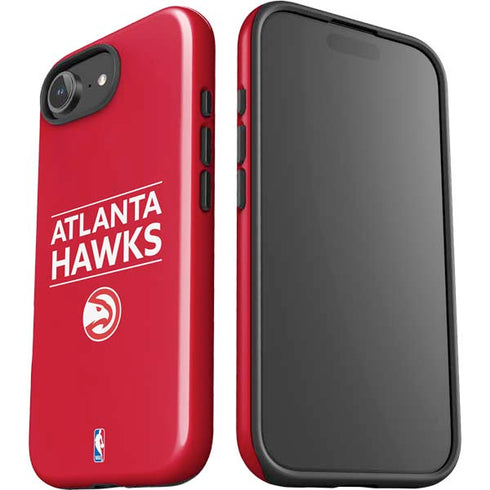 NBA Atlanta Hawks Standard - Red iPhone 16e Impact Case