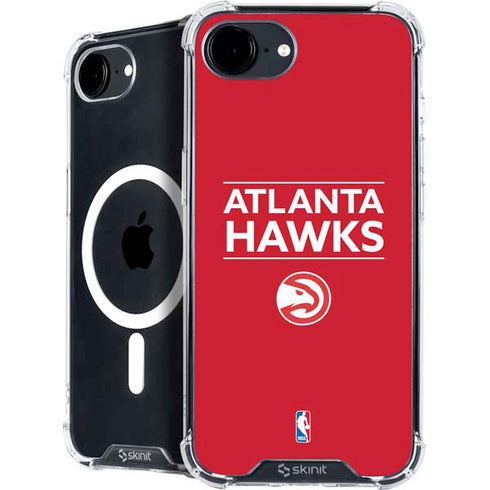 NBA Atlanta Hawks Standard - Red iPhone 16e MagSafe Case