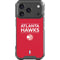 NBA Atlanta Hawks Standard - Red iPhone 18 Pro Clear Case