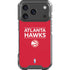 NBA Atlanta Hawks Standard - Red iPhone 18 Pro Clear Case