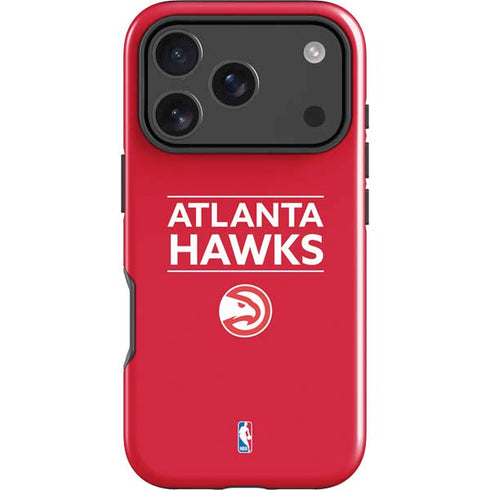 NBA Atlanta Hawks Standard - Red iPhone 18 Pro Impact Case