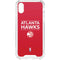 NBA Atlanta Hawks Standard - Red iPhone XS Clear Case