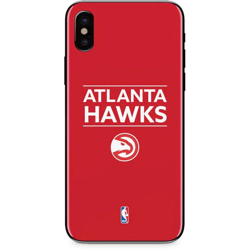NBA Atlanta Hawks Standard - Red iPhone XS Skin